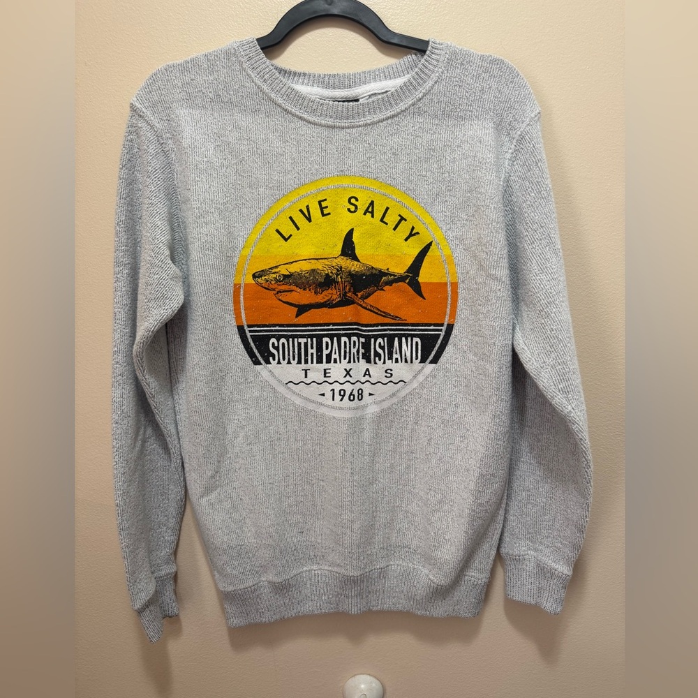 Comforter USA Gray South Padre Island Sweater